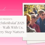 Cover banner for ALGSO guide article with text: A Broschtkriibslaf 2025 Guide - Walk With Us, For Every Step Matters.