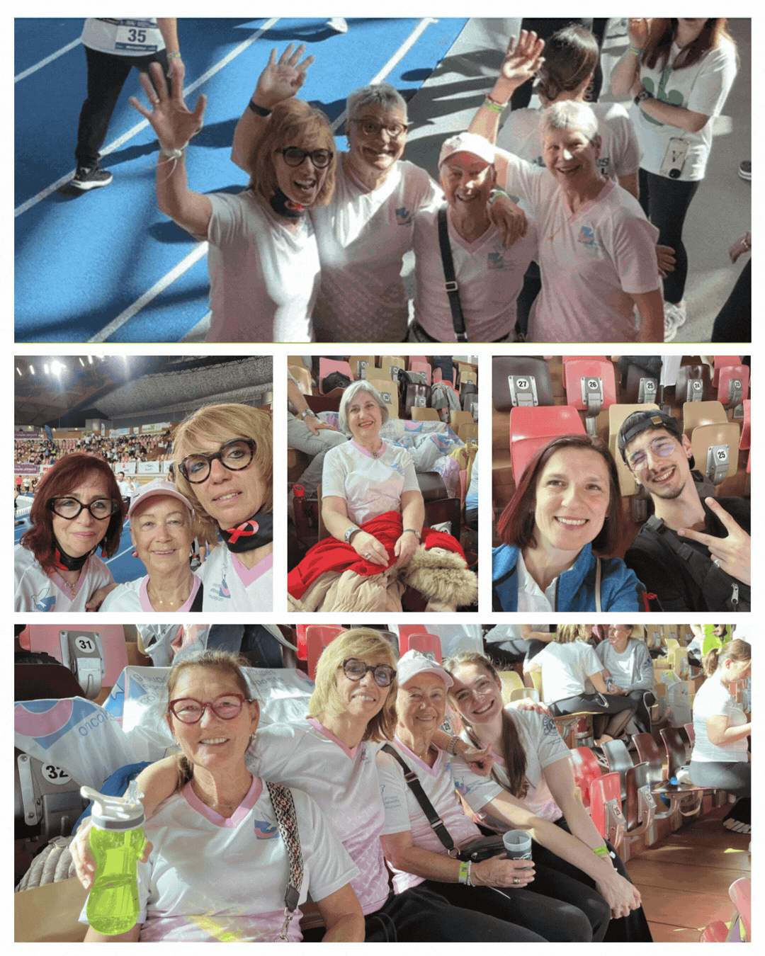 Photo collage of the snapshots taken by our ALGSO family at last year's Relais pour la Vie. Photo collage of the snapshots taken by our ALGSO family at last year's Relais pour la Vie.