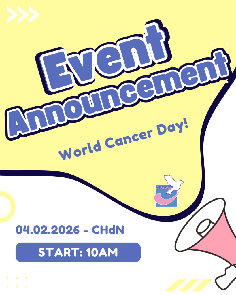 Event Announcement: World Cancer Day! 04.02.2026 - CHdN