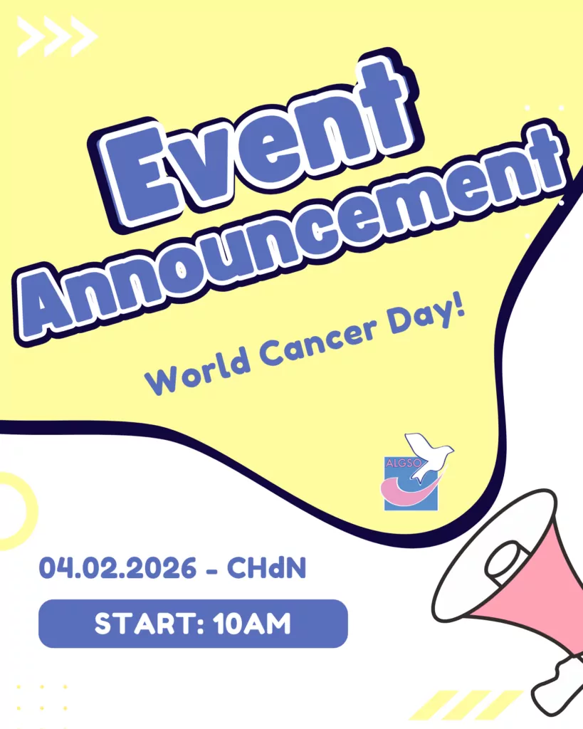 Event Announcement: World Cancer Day! 04.02.2026 - CHdN