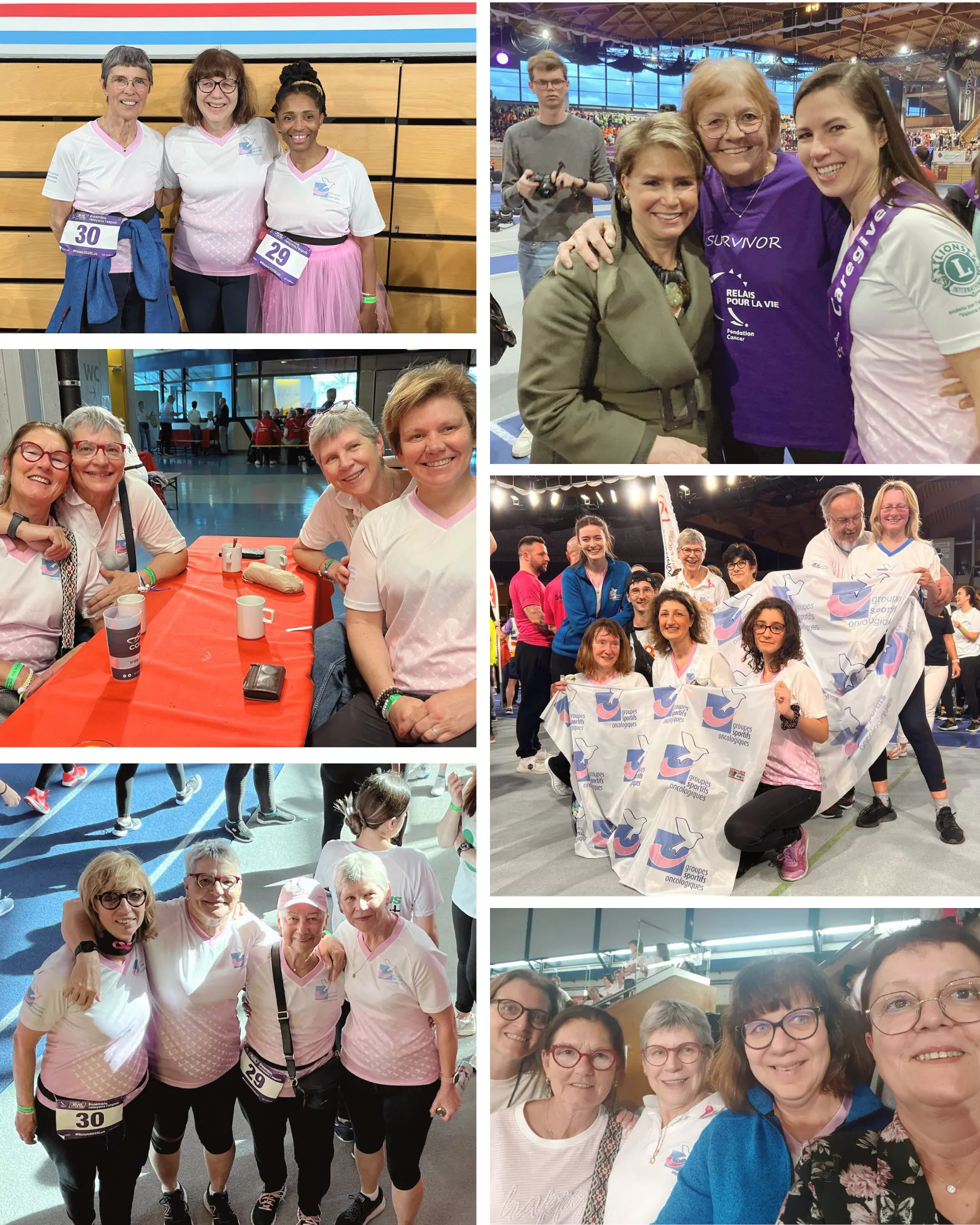Photo collage of the snapshots taken by our ALGSO family at last year's Relais pour la Vie. Photo collage of the snapshots taken by our ALGSO family at last year's Relais pour la Vie.