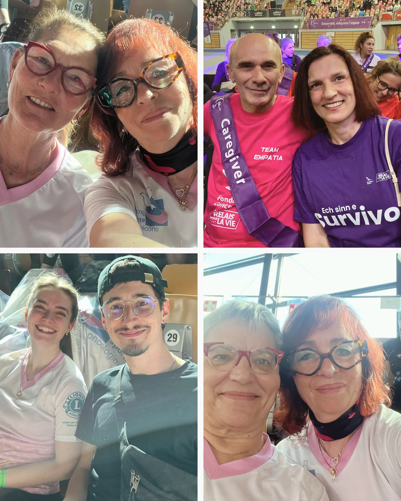Photo collage of the snapshots taken by our ALGSO family at last year's Relais pour la Vie. Photo collage of the snapshots taken by our ALGSO family at last year's Relais pour la Vie.