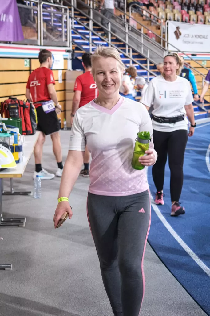 Our ALGSO member, Isabelle, who secured us another spot on the track at the Relais pour la Vie 2026!