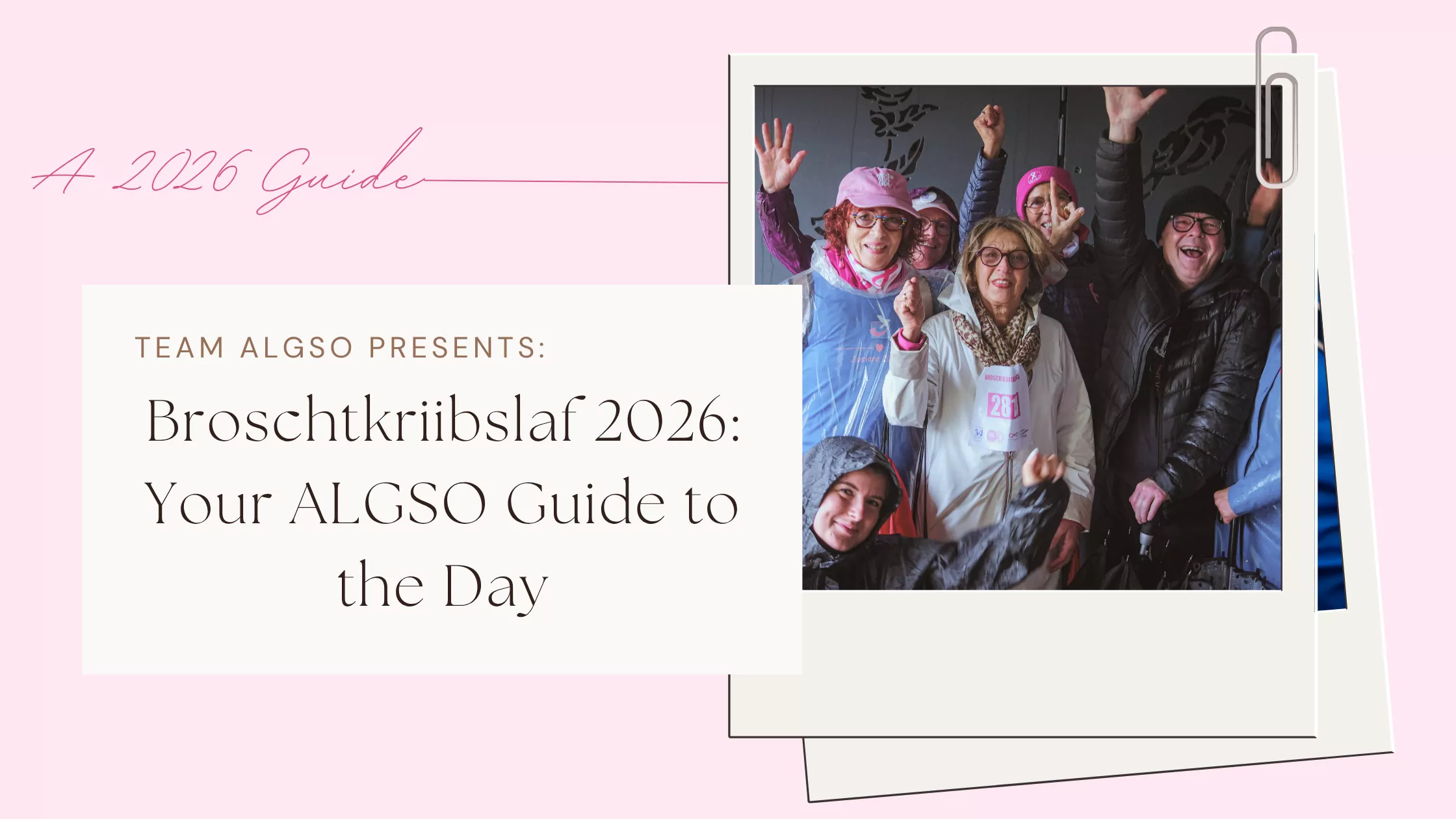 A Broschtkriibslaf 2026 ALGSO Guide Blog cover with the text: Broschtkriibslaf 2026: Your ALGSO Guide to the Day